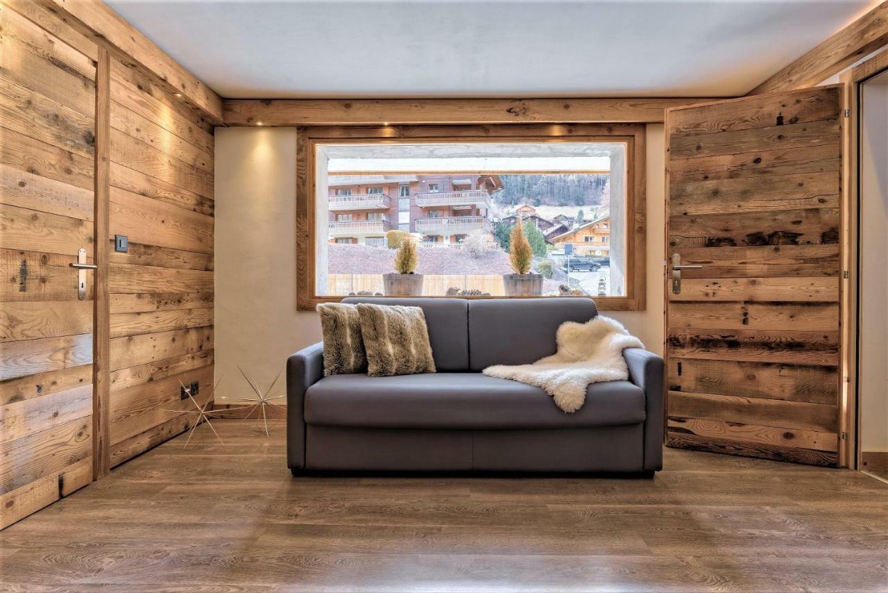 Chalet Le Petou Champery Bagian luar foto
